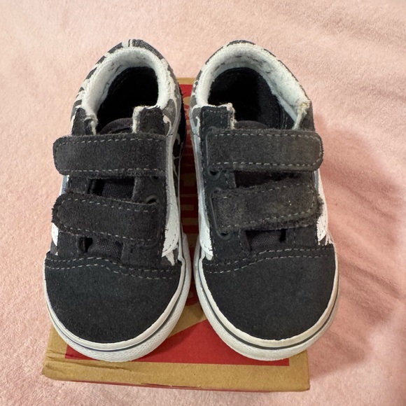 Old school vans snow leopard  toddler 4 - Picture 1 of 3